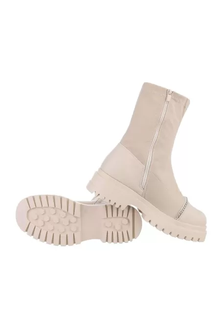 Smėlio spalvos moteriški aulinukai GR-5182-5A-beige kaina tik 14,05 €