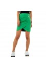 Žalias trumpas sijonas